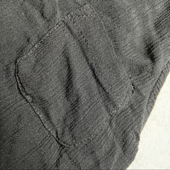 Ardene - Black Lace Button Up Tank Top (SIZE XS) - Picture 3 of 5